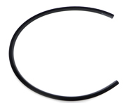 Canal de ventana de caucho flexible. Porsche 356A/356B/356C - 64454290200 - 644.542.901.00, 1686001700