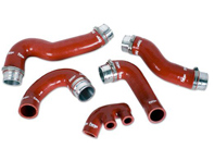 Kit tubo flessibile intercooler in silicone per Porsche 996 Turbo / GT2 *FORGE - 99611068173, 99611063174