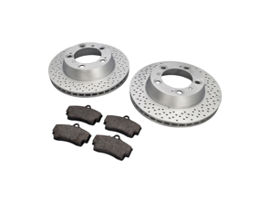 后刹车片和刹车盘套件 保时捷 987 Boxster S / Cayman S - 98635293911, 98635240301, 98735240301, 98735240300, 98735293901, 98735293900