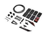 Adaptor kit A for front 991.1 spoiler to 997 with 105-115mm ground clearance. Porsche 997.1 - 9975055570001C