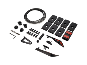 Adaptor kit A for front 991.1 spoiler to 997 with 105-115mm ground clearance. Porsche 997.1 - 9975055570001C