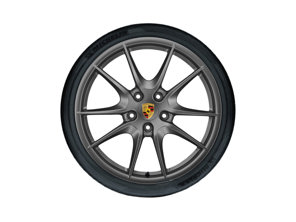 20' 991 C4 / C4S Carrera S Platinum Cerchi in lega e pneumatici Porsche originali - 99104460226, 99104460225