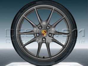 20' 991 C4 / C4S Carrera S Platinum Alufelgen & Reifen Original Porsche - 99104460226, 99104460225