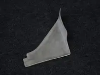 Protezione motore SINISTRA - piastra di blocco per alloggiamento ventola grande. Porsche 914GT - TK 211I, TK211I