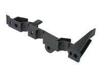 Heater pipe retainer bracket, upper part. Porsche 955 Cayenne - 94810625900, 847603065735 - URO-010061