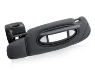 Zonneklep, Leder, Links, in Metropole Blue. Porsche 996 C2/C4 - 99673198003G11