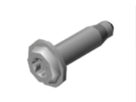 Fillister hd. bolt M6x20-W for rear wing spoiler for Porsche 718 Cayman GT4 - 99901504801