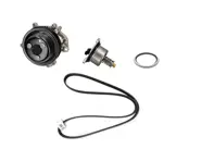 Water pump, belt & thermostat kit. Porsche 991.1 turbo / 991.2 Carrera 2S / 4S / 992.1 Carrera / 2S / 4S / turbo - 9A210604902, 0PB121005A, 0PB121005C, 0PB121005E, 9A712168800, 0PB121688, 9A110655900, 9A110622603, 9A110622602, 9A712111000, 0PB121110A, 9A210222200, 0PB903137C