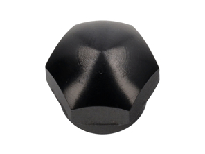 Dado a tazza per gruppo braccio tergicristallo anteriore, NERO. Porsche 911 / 914 - 90162834100