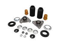 Front Shock Absorber Top Mount & Overhaul Kit. Porsche 987 Boxster 2005-08 without PASM - 99970345740, PAF103353, 99734310701, 99734301801, 99634351505, 99634351701, 99634351100, 99634351101, 99634351300, 99634330102, 99634350500