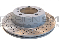 后制动盘转子。保时捷 Boxster 718（982）Boxster / 718C（982C）Cayman（I450） - 98135203101, 98135203201