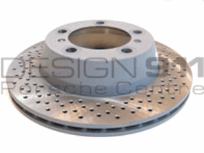 后制动盘转子。保时捷 Boxster 718（982）Boxster / 718C（982C）Cayman（I450） - 98135203101, 98135203201