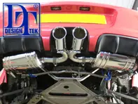 Uitlaatdemper / Demper Sport DesignTek voor Porsche Boxster Gen2 987 / Cayman - 98711311731, 987113117BX, 98711313131, 98711313132, 98711311831, 987113118BX, 98711313231, 987113132BX