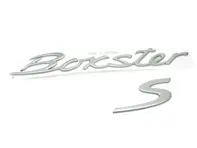 Distintivo BOXSTER S. Porsche 987 Boxster S - 98755903700