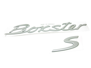 BOXSTER S Badge. Porsche 987 Boxster S - 98755903700
