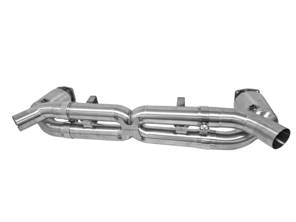 运动型排气消音器旁通 x 管，带催化转换器。保时捷 997.2 涡轮增压 - 99711102730, 99711102731, 99711102732, 99711300930, 997113009AX, 99711301030, 997113010AX - 9M99711102732