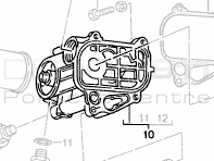 Thermostatgehäuseöl. Porsche 944 Turbo - 95110705100