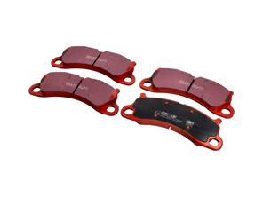 Pastiglie freno EBC RED 'Road' anteriori. Porsche 991 3.8L - 99135194902, 99135194903, 99135194904 - DP32144C