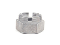 Rear wheel hub castle nut. Porsche 911 / 912 / 914 - 90133280601, 90133280600