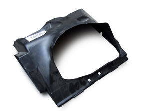 Luftkanal. Porsche 987 Boxster / 987C Cayman / 997 - 99757534200, 99757534100