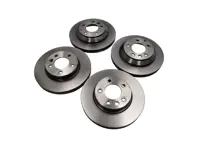 保时捷 955 卡宴前轮和后轮制动盘转子套件 - 95535140141, 95535140241, 955.35.1401.41, 955.351.402.41, 95535240131, 95535140141BRE, 95535140241BRE, 95535240131BRE