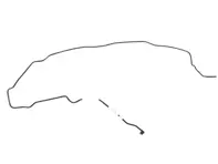 Linea dell'aria, sistema di alimentazione anteriore. Porsche 996 Carrera - 99620136101