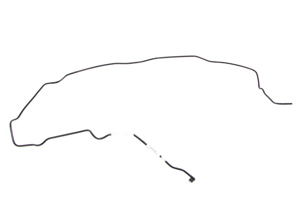 Luftleitung, vorderes Kraftstoffsystem. Porsche 996 Carrera - 99620136101