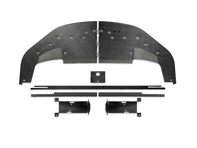 Unteres Splitter-Kit für vordere Stoßstange. Porsche 992 GT3