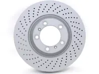 Brake disc rotor, Front. Porsche 997 TURBO (OE Part No 99735140501 / 99735140601) - 99735140501, 99735140601