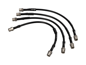 Goodridge RVS remslangenset SPR0900-4C. Porsche 986 Boxster - 99635513901, 99635513900, 99635513903, 99635513904, SPR0900-4C, SPR0900-4P