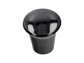 Seat recliner knob, Black. Porsche 911/912 - 90152170621