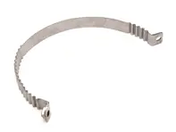 Auspuffschelle. Porsche 987 Boxster / 987C Cayman - 98711121000, 98711121001