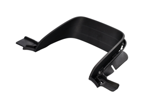 Trim for exhaust tail pipe Matt Black. Porsche 718 Boxster Spyder / Cayman GT4 - 982807833OK1, 982807834OK1