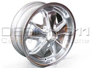 15' Ultralite Chrome RSR replica Fuchs Style Alloy Wheels 6.0J ET36 For Porsche Car - MX160015