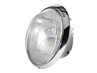 Headlamp Chrome Rim Porsche 911 / 964 (non leveling type) LHD CARS - 91163110100, 91163111300, 911.631.113.00, 1695100100