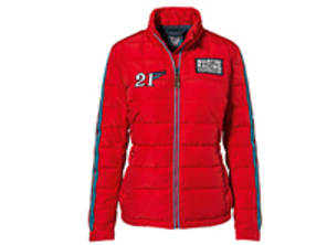 Porsche Women's Quilted Jacket, XS  Red - Martini Racing Collection - WAP5590XS0J