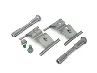 Juego de pasadores de pastillas de freno. Porsche Cayena 955 / 957 - 95535195950