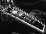 Copertura Consolle Centrale in ALLUMINIO SPAZZOLATO. Porsche 991 / 981 Boxster/Cayman / 718 Boxster/Cayman - 99155398104U03