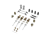 Kit de montaje de zapatas de freno de mano. Porsche 911 65-89 - PCG35209712 - 76261, PS8986, 1664000810