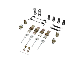 Kit montaggio ganasce freno a mano. Porsche 911 65-89 - PCG35209712 - 76261, PS8986, 1664000810