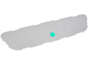 Rejilla de ventilación del paragolpes delantero, centro. Porsche 991 R / GT3 / GT3 RS - 99150571191