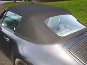 Cabriolet Hood - Front & Window Section. Porsche 993