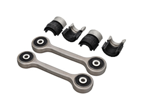 Front anti roll bar drop link & bushings kit. Porsche 957 Cayenne / 958 Cayenne - 95534306910, 95534379300 - A3321140