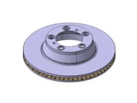 Bremsscheibenrotor HINTEN. Porsche 971 Panamera (OE-Teilenummer 971615601F / 971615602F) - 971615601F, 971615602F - 09.C878.41