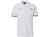 Porsche Men's Polo shirt, White – Motorsport Replica - WAP43000M0L0MS, WAP43000S0L0MS