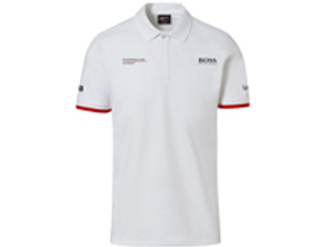 Porsche Men's Polo shirt, White – Motorsport Replica - WAP43000M0L0MS, WAP43000S0L0MS