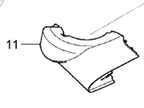 Copertura base specchietto retrovisore esterno. Porsche 958 Cayenne Turbo S con guida a destra - 95873101950041, 95873102051G2X, 95873101950041, 95873101951G2X