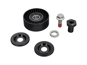 Galet tendeur de courroie de transmission. Porsche 996 / Boxster 987 / Cayman 987C / 997 - 99710211700, 4149031008 - V45-0012