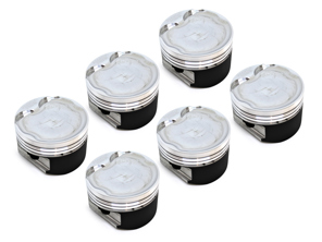 Wössner 锻造高压缩活塞套件。保时捷 986 Boxster 2.7L / 987 Boxster 2.7L / Cayman 2.7L - 98710307103, 99610307114, 99610303111, 99610303113, 99610307115 - K9569DA