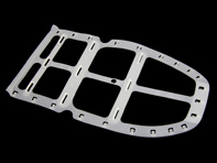 Seat back frame bracket. Porsche 986 Boxster / 996 - 99652155101, 99652155100